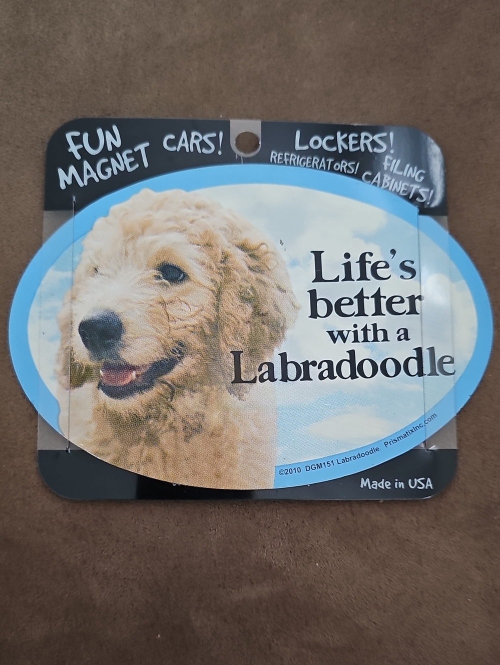 NEW Labradoodle Magnet - Lifes Better With A Labradoodle